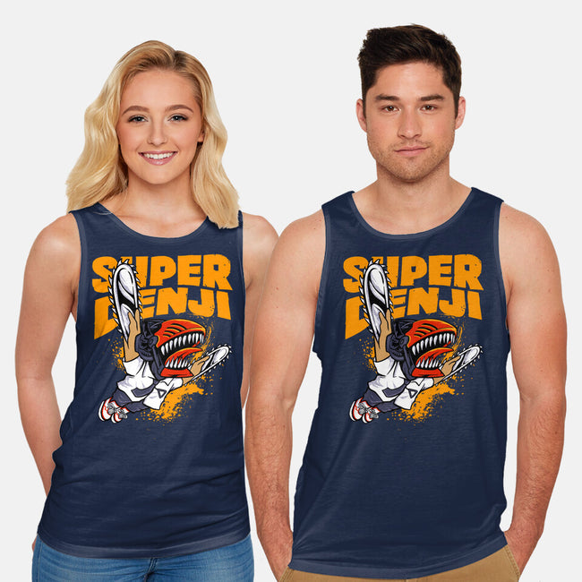 Flying Chainsawman-unisex basic tank-spoilerinc