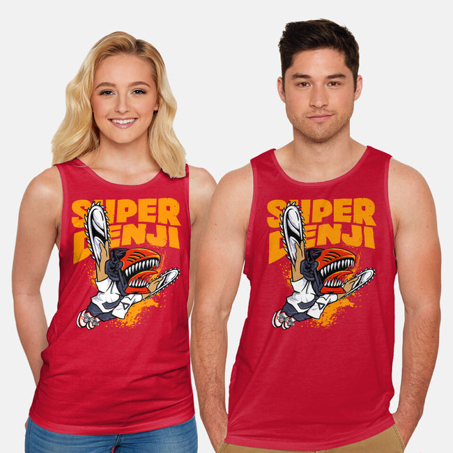 Flying Chainsawman-unisex basic tank-spoilerinc