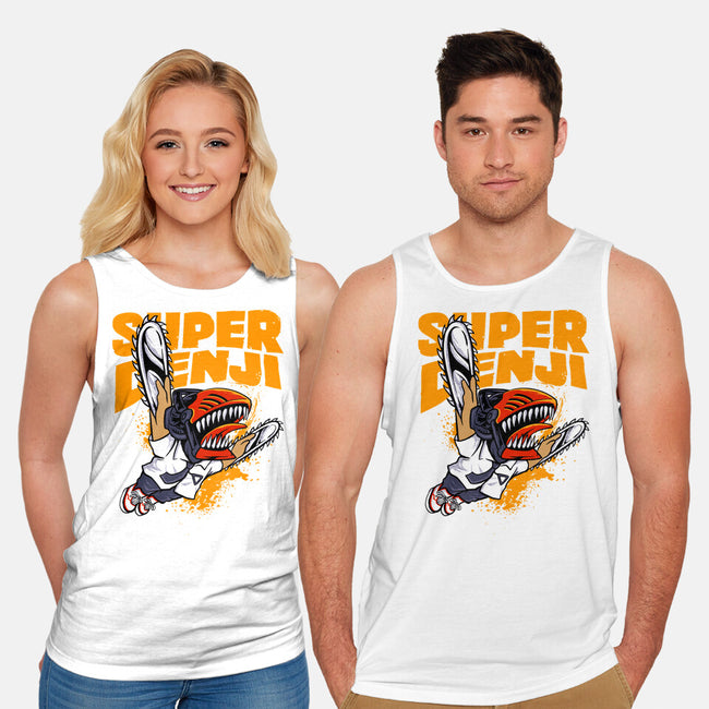 Flying Chainsawman-unisex basic tank-spoilerinc