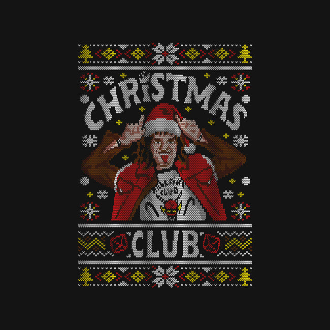 Christmas Club-none polyester shower curtain-Olipop