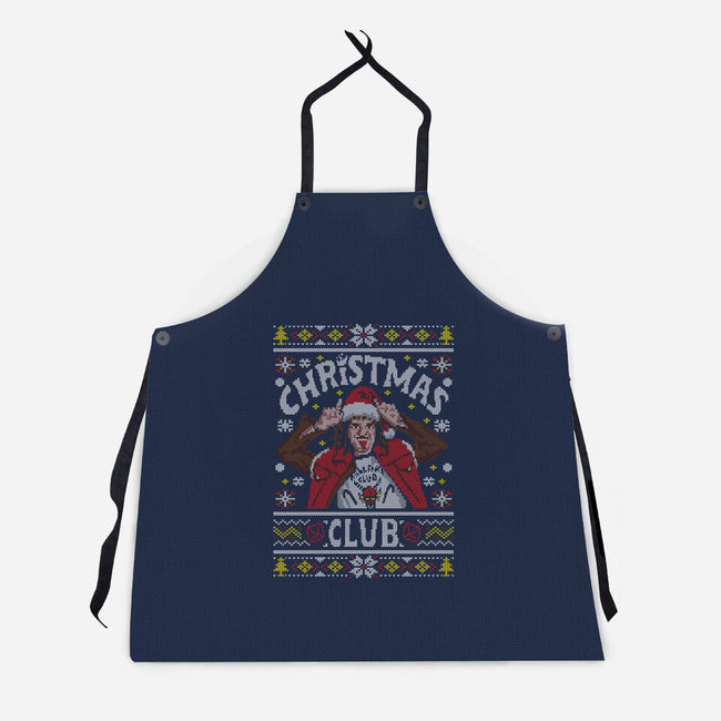 Christmas Club-unisex kitchen apron-Olipop