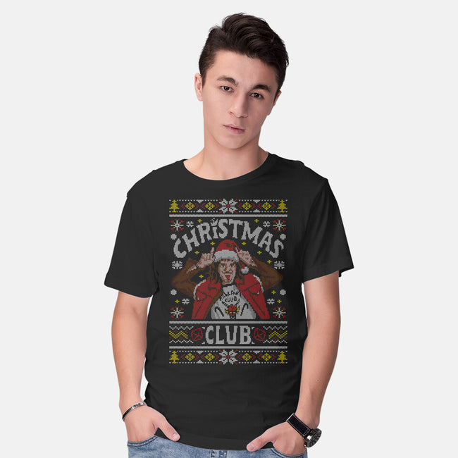 Christmas Club-mens basic tee-Olipop