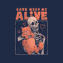 Cats Keep Me Alive-none glossy sticker-eduely