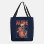Cats Keep Me Alive-none basic tote bag-eduely