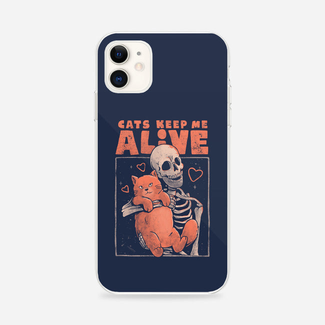 Cats Keep Me Alive-iphone snap phone case-eduely