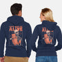 Cats Keep Me Alive-unisex zip-up sweatshirt-eduely