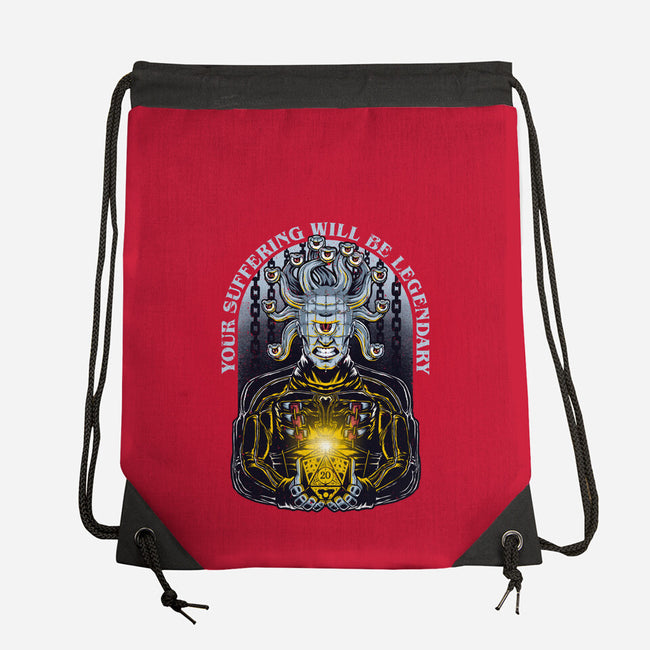 Your Suffering Will Be Legendary-none drawstring bag-The Inked Smith