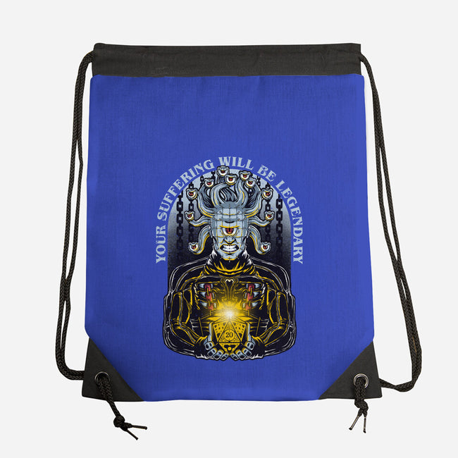 Your Suffering Will Be Legendary-none drawstring bag-The Inked Smith