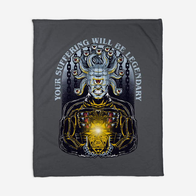 Your Suffering Will Be Legendary-none fleece blanket-The Inked Smith