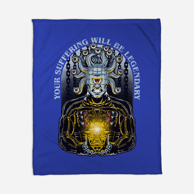 Your Suffering Will Be Legendary-none fleece blanket-The Inked Smith