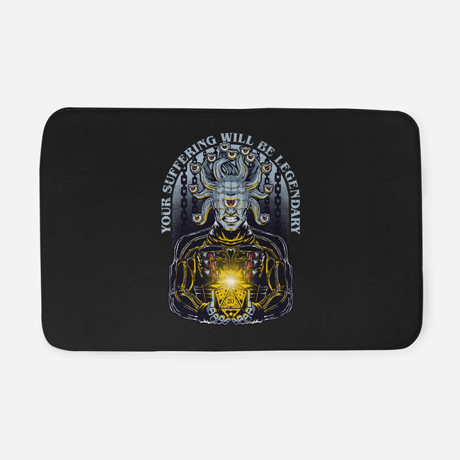 Your Suffering Will Be Legendary-none memory foam bath mat-The Inked Smith