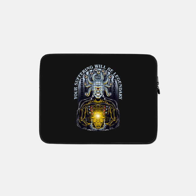 Your Suffering Will Be Legendary-none zippered laptop sleeve-The Inked Smith
