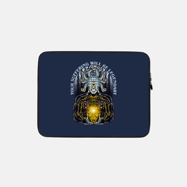Your Suffering Will Be Legendary-none zippered laptop sleeve-The Inked Smith