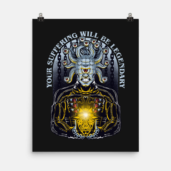 Your Suffering Will Be Legendary-none matte poster-The Inked Smith