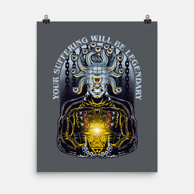 Your Suffering Will Be Legendary-none matte poster-The Inked Smith