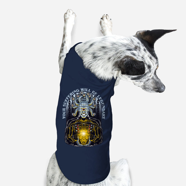 Your Suffering Will Be Legendary-dog basic pet tank-The Inked Smith