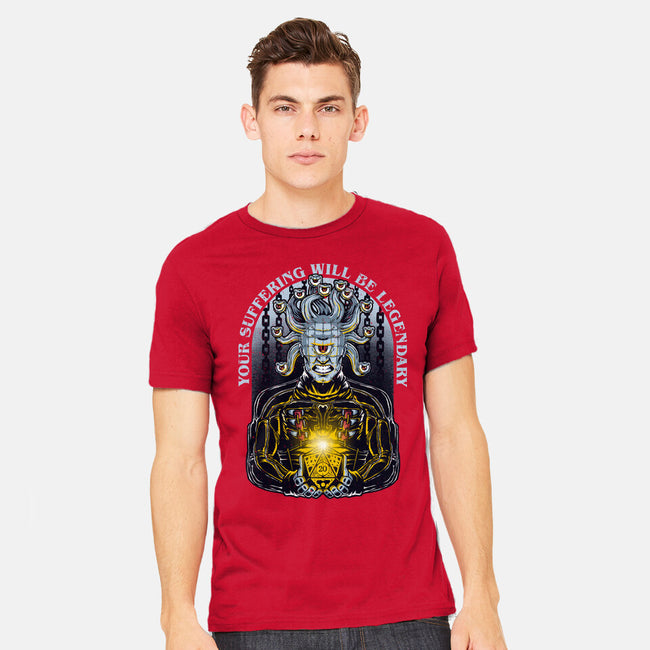 Your Suffering Will Be Legendary-mens heavyweight tee-The Inked Smith