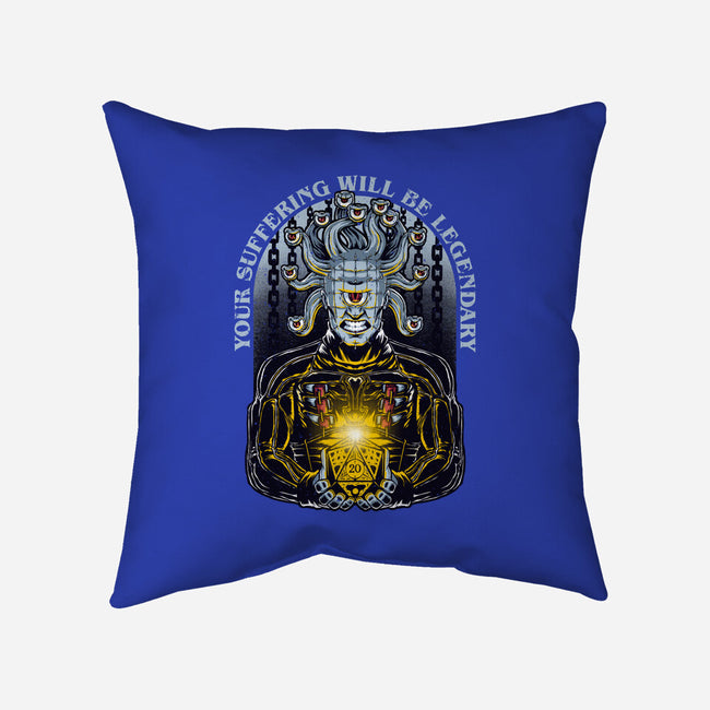 Your Suffering Will Be Legendary-none removable cover throw pillow-The Inked Smith