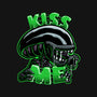 Alien Kiss Me-none dot grid notebook-Studio Mootant