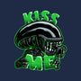 Alien Kiss Me-none stretched canvas-Studio Mootant