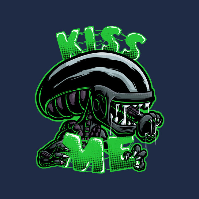 Alien Kiss Me-none beach towel-Studio Mootant