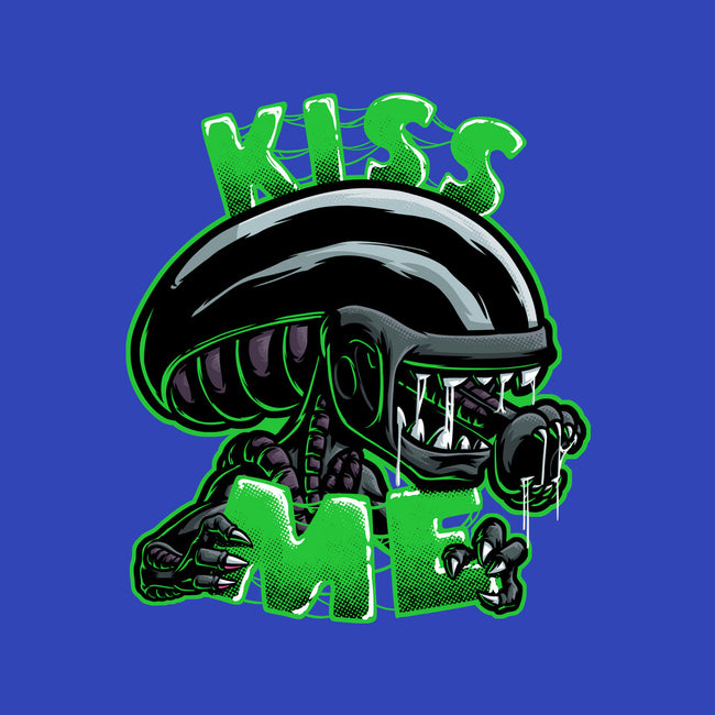 Alien Kiss Me-none drawstring bag-Studio Mootant