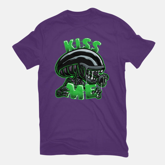 Alien Kiss Me-mens basic tee-Studio Mootant