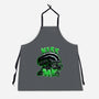 Alien Kiss Me-unisex kitchen apron-Studio Mootant