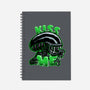 Alien Kiss Me-none dot grid notebook-Studio Mootant