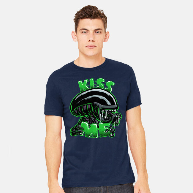 Alien Kiss Me-mens heavyweight tee-Studio Mootant