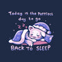 Purrfect Day For Sleep-none basic tote bag-TechraNova