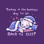 Purrfect Day For Sleep-none fleece blanket-TechraNova