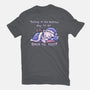Purrfect Day For Sleep-womens fitted tee-TechraNova
