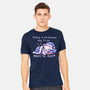 Purrfect Day For Sleep-mens heavyweight tee-TechraNova