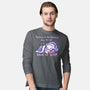 Purrfect Day For Sleep-mens long sleeved tee-TechraNova