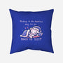 Purrfect Day For Sleep-none removable cover w insert throw pillow-TechraNova