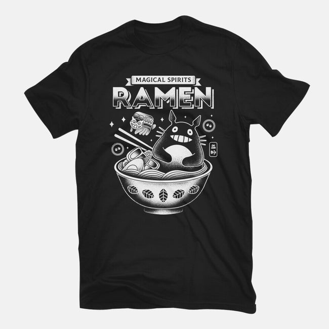 Magical Spirits Ramen-womens basic tee-Logozaste