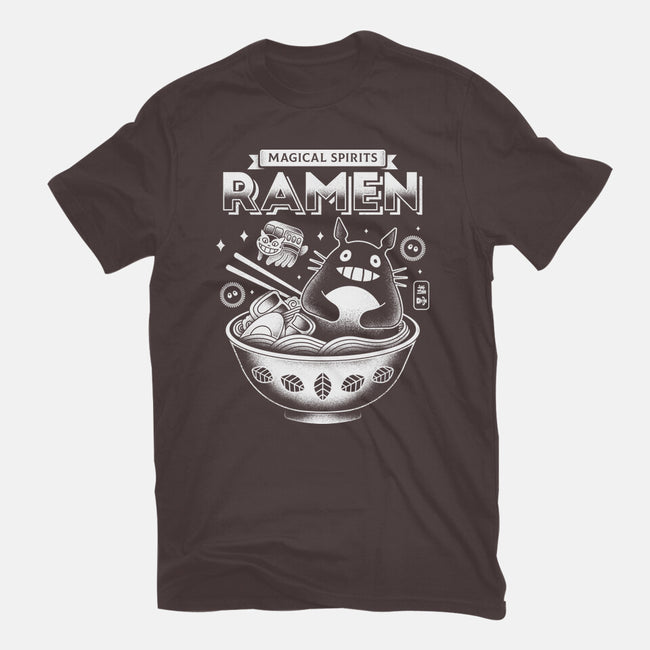 Magical Spirits Ramen-womens basic tee-Logozaste