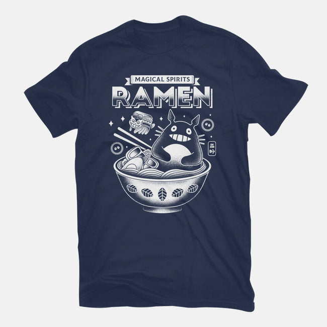 Magical Spirits Ramen-womens basic tee-Logozaste