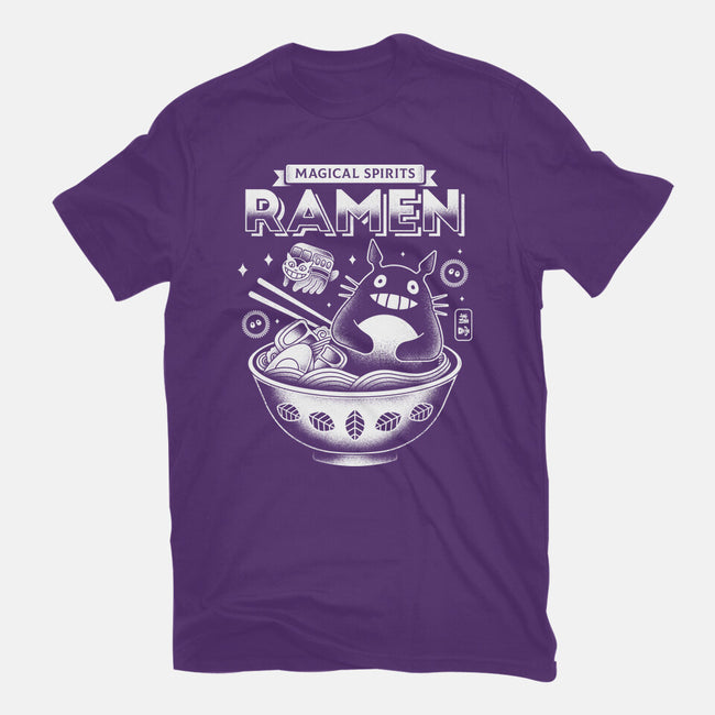 Magical Spirits Ramen-womens basic tee-Logozaste