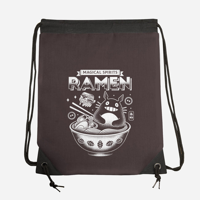 Magical Spirits Ramen-none drawstring bag-Logozaste