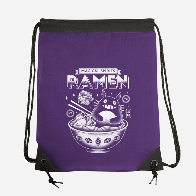 Magical Spirits Ramen-none drawstring bag-Logozaste