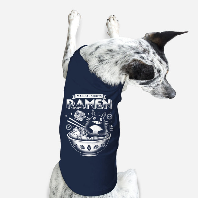 Magical Spirits Ramen-dog basic pet tank-Logozaste