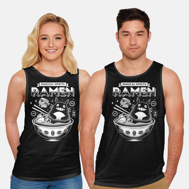 Magical Spirits Ramen-unisex basic tank-Logozaste