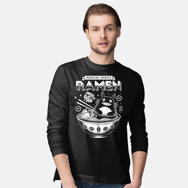Magical Spirits Ramen-mens long sleeved tee-Logozaste