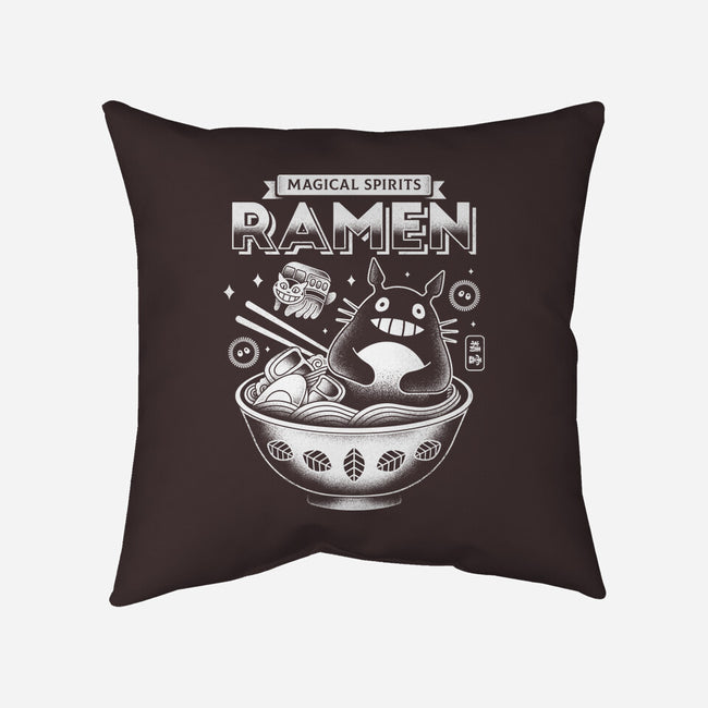 Magical Spirits Ramen-none removable cover w insert throw pillow-Logozaste
