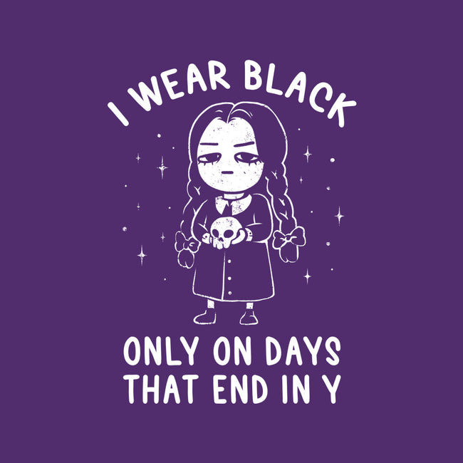 Only On Days That End In Y-unisex kitchen apron-eduely