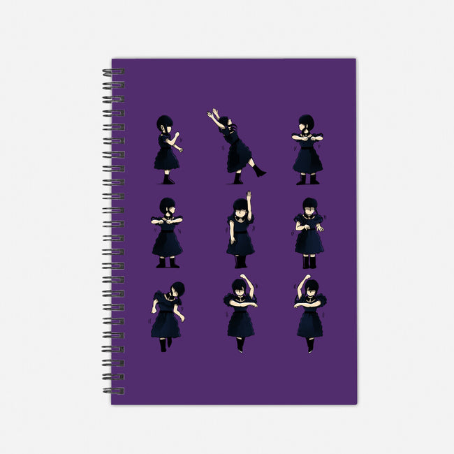 Freaky Dance-none dot grid notebook-Vallina84