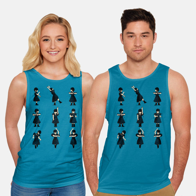 Freaky Dance-unisex basic tank-Vallina84