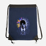 A Spooky Girl-none drawstring bag-IKILO